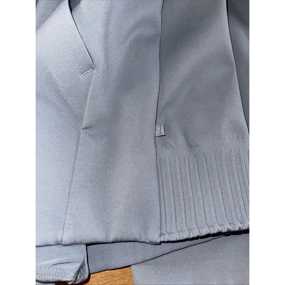 Lululemon Athletic Spell Out Hoodie Jacket Women 10 Gray Blue - Picture 11 of 14